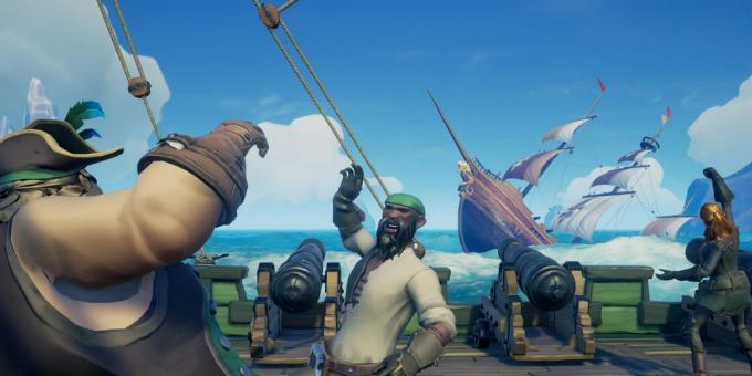 Xbox One i stedet for PlayStation 4: Sea of ​​Thieves