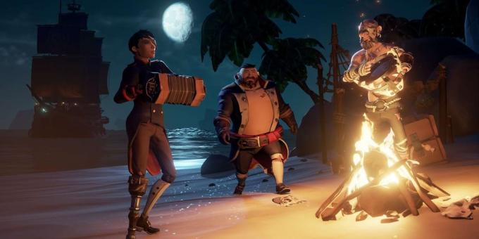 Kule spill for Xbox One: Scene fra Sea of ​​Thieves