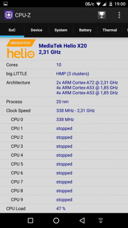 Apollo Lite: CPU Spesifikasjoner