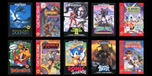 Mini versjon av konsoller Sega Mega Drive utgitt i september. Det vil være 40 klassiske spill