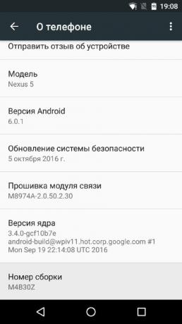 Slik aktiverer USB debugging på Android: Trykk for å velge "Build Number"